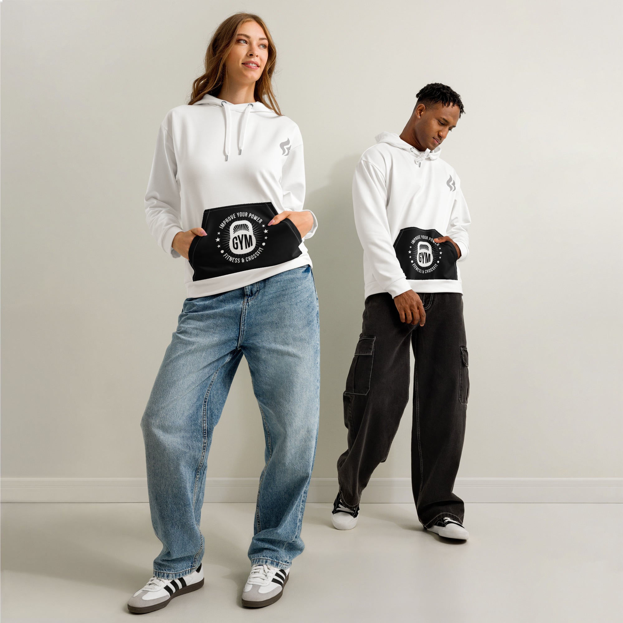 CROSS POWER HOODIE UNISEX – SlimBak